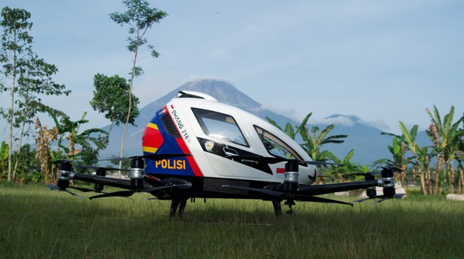 Taksi Terbang EHang Dapat Sertifikat Tipe China, Bagaimana di tempat RI?