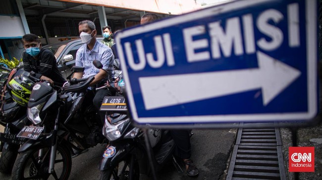 Sanksi Denda Tilang Uji Emisi Motor Diusulkan Cuma Rp100 Ribu